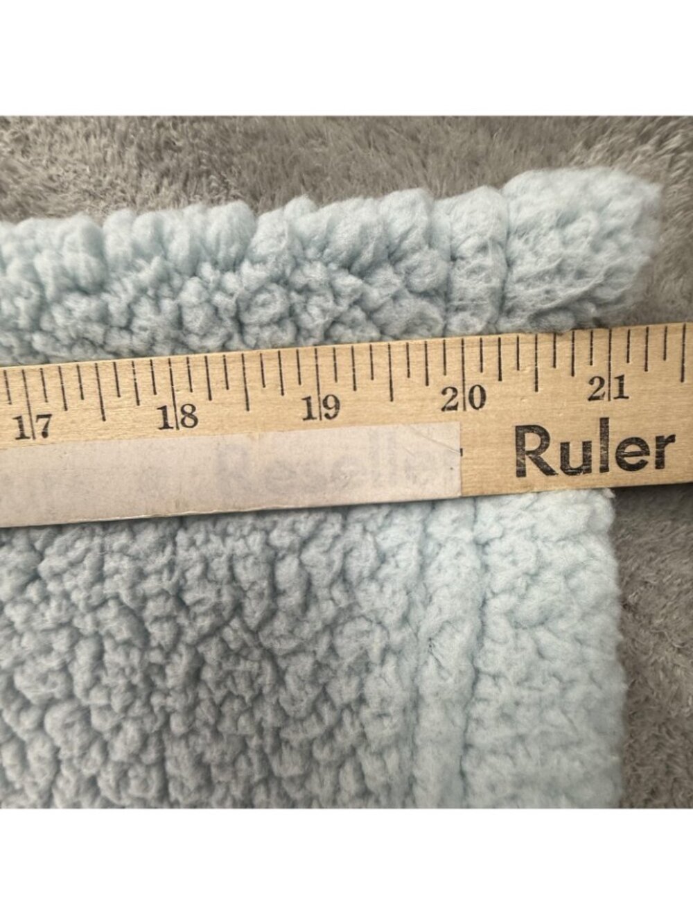 Peanuts Sweatshirt Womens XL Blue Sherpa Fleece Pullover 1/4 Zip Snoopy Ski Cozy - Picture 13 of 14